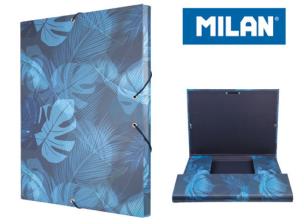 Opakowanie Teczka MILAN A4 gruba z gumką BOTANIC