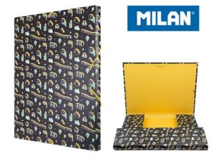 Opakowanie Teczka MILAN A4 gruba z gumką ICONS