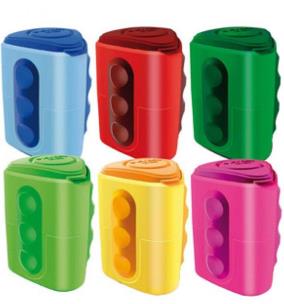 Opakowanie Temperówka Groove podwójna różne kolory