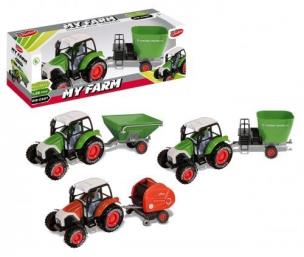 Traktor metalowy Moje Ranczo 30cm. Wydawca: Mega Creative. Multiszop.pl Opakowanie Traktor metalowy Moje Ranczo 30cm