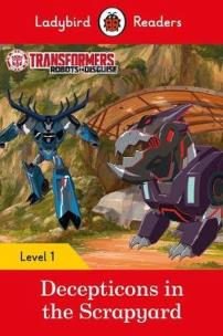 Opakowanie Transformers: Decepticons in the Scrapyard Ladybird Readers Level 1
