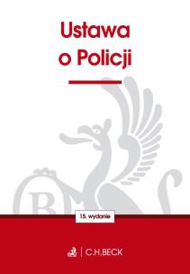 Okładka książki Ustawa o Policji