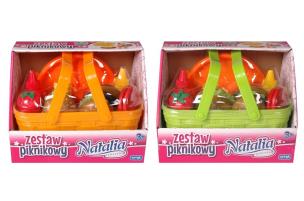 Opakowanie Warzywa w koszyku - zestaw piknikowy