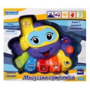 Opakowanie Zabawka muzyczna ośmiornica e-edu