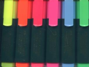 Okładka książki Zakreślacz 6 kolorów w etui plastik.Faber Castell (154806)