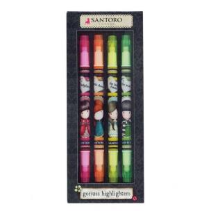 Opakowanie Zakreślacze - Zestaw 4 Gorjuss