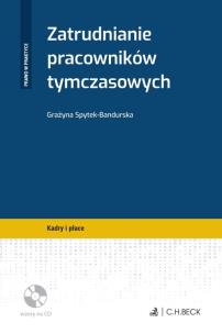 Okładka książki Zatrudnianie pracowników tymczasowych + CD