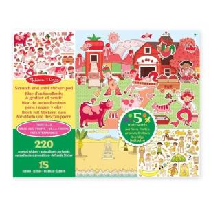 Opakowanie Zdrapywanka Naklejki Kraina Owoców