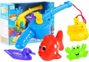 Opakowanie Zestaw do łowienia zwierząt z wędką na korbkę