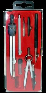 Okładka książki Zestaw geometryczny cyrkle 2605