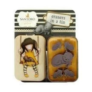 Opakowanie Zestaw gumek w puszce - Ruby (Yellow)