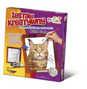 Okładka książki Zestaw Kreatywny do malowania - Maine Coon