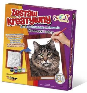 Okładka książki Zestaw Kreatywny do malowania - Norweski leśny