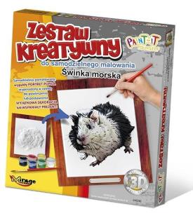 Opakowanie Zestaw Kreatywny do malowania - Świnka morska
