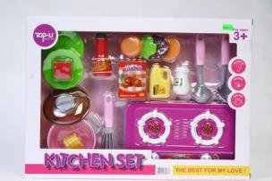 Opakowanie Zestaw naczynia z kuchenką 18el