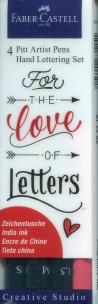 Opakowanie Zestaw Pitt Artist Pen Handlettering 4szt. w etui
