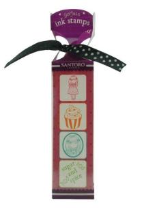 Opakowanie Zestaw stempli z tuszem - Sugar and Spice