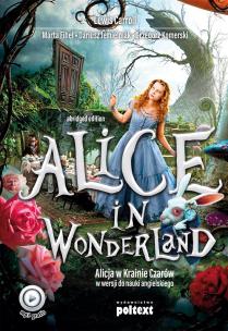 Okładka książki Alice in woderland alicja w krainie czarów do nauki angielskiego
