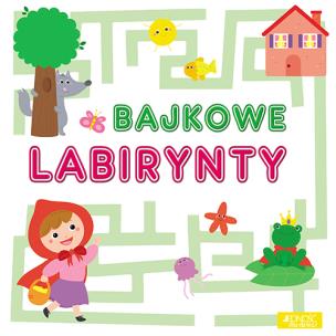 Okładka książki Bajkowe labirynty