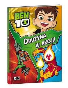 Okładka książki Ben10 Drużyna w akcji!