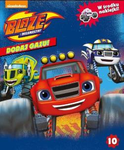 Okładka książki Blaze i megamaszyny.ACTIVITY