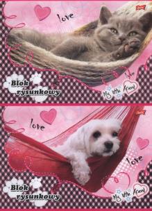 Opakowanie Blok rysunkowy A4 20 kartek My Little Friend 10 sztuk mix