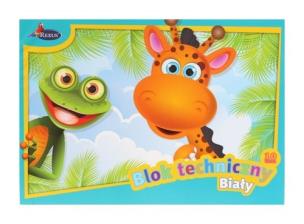 Opakowanie Blok techniczny biały A3 Rexus 10 kartek 5 sztuk