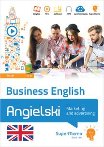 Okładka książki Business English - Marketing and advertising poziom średni B1-B2