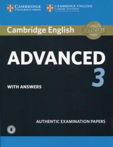 Opakowanie Cambridge English Advanced 3 with answers with Audio