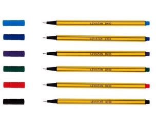 Opakowanie Cienkopis 6 kolorów LEVIATAN