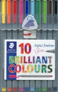 Opakowanie Cienkopis Triplus 0,3 mm 10 kolorów