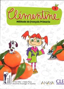 Okładka książki Clementine 1 Podręcznik + DVD A1.1