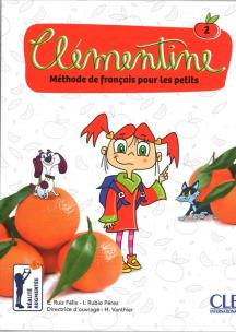 Okładka książki Clementine 2 Podręcznik + DVD A1.2