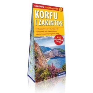 Okładka książki Comfort! map&guide Korfu i Zakintos 2w1 w.2018