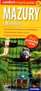 Okładka książki Comfort! map&guide XL Mazury i Warmia
