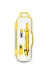 Opakowanie Cyrkiel szkolny Penmate żółty PC-101 z grafitem 2mm.(TT7632)