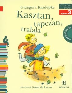 Okładka książki Czytam sobie. Kasztan, tapczan, tralala plus ćwiczenia