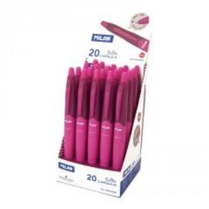 Opakowanie Długopis Capsule czerwony (20szt) MILAN