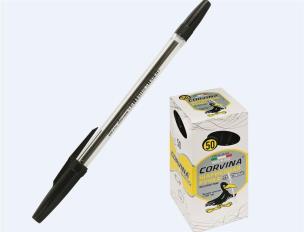 Opakowanie Długopis Corvina 0,7 czarny (50szt)