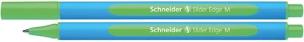 Opakowanie Długopis Schneider Slider Edge M zielony 10 sztuk