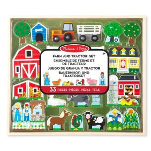Opakowanie Drewniany duży zestaw Farma