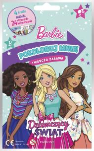Okładka książki Dziewczęcy świat. Barbie. Pokoloruj mnie