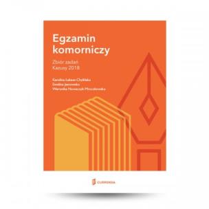 Okładka książki Egzamin komorniczy. Zbiór zadań. Kazusy 2018