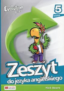 Okładka książki Evolution plus 5 Zeszyt do języka angielskiego