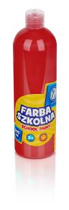 Opakowanie Farba szkolna czerwona 500ml ASTRA