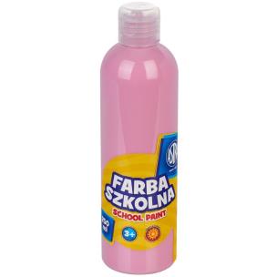 Opakowanie Farba szkolna jasny róż 250ml ASTRA