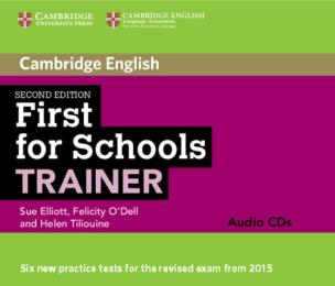 Okładka książki First for Schools Trainer Audio 3 CD