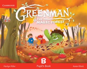 Okładka książki Greenman and the Magic Forest B Pupil's Book with Stickers and Pop-outs