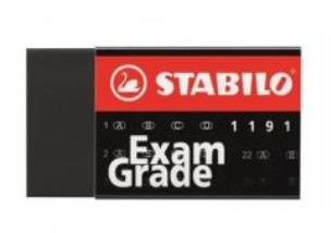 Opakowanie Gumka Exam Grade maxi czarna dsp (12szt) STABILO