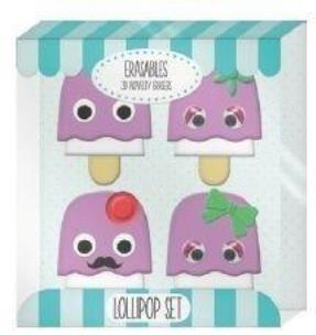 Opakowanie Gumki do mazania - zestaw lody